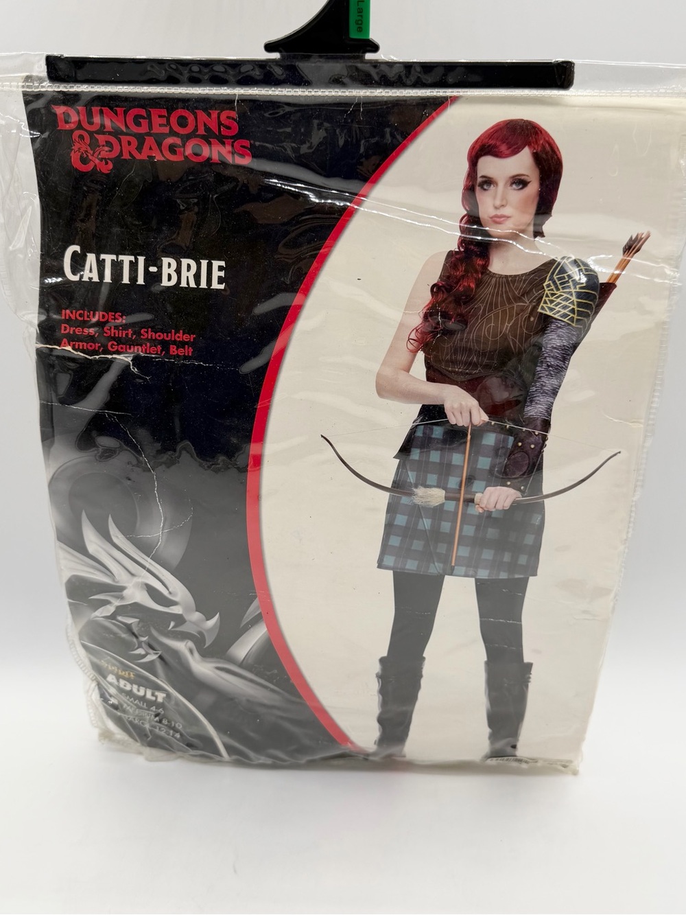 Spirit Halloween Dungeons & Dragons Catti-Brie Halloween Costume Adult Large
